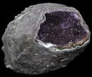 Amethyst Crystal Geode - Uruguay #37732-1